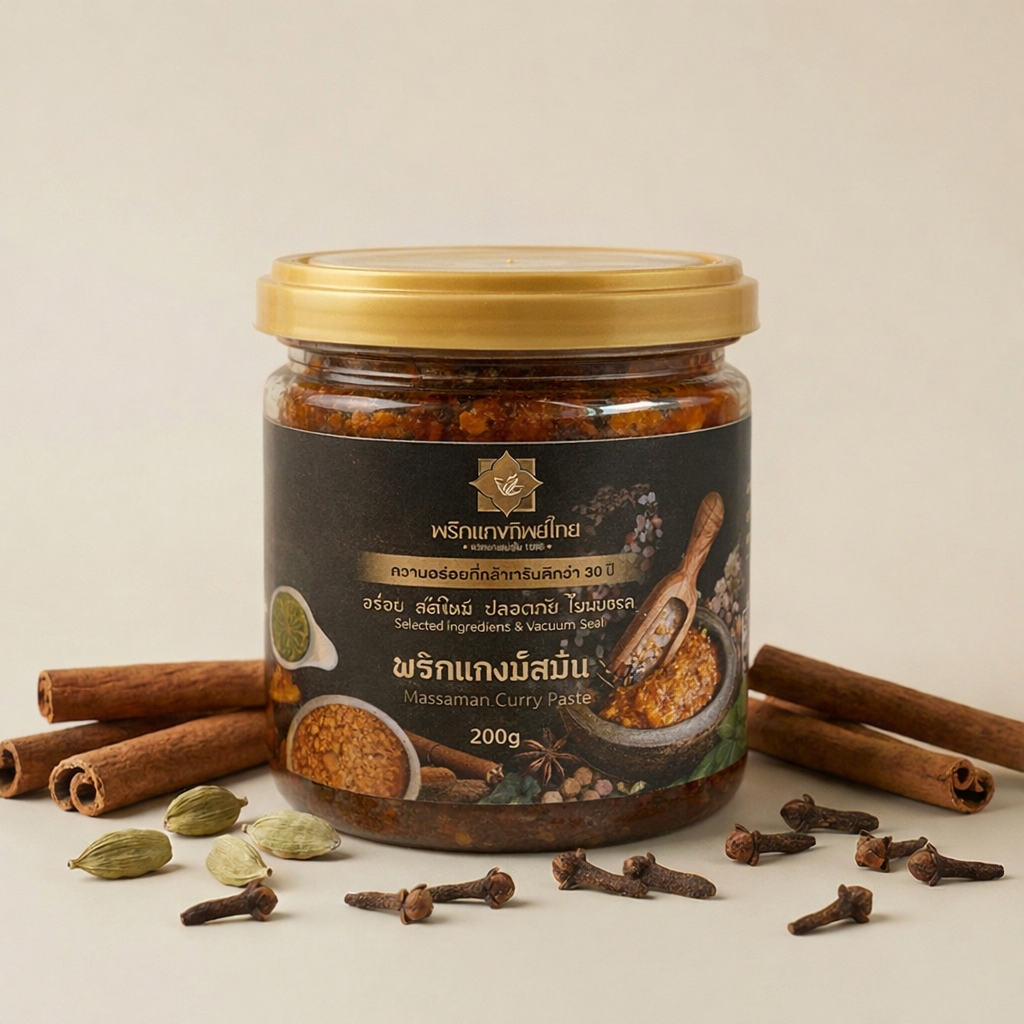 Massaman Currypaste (200g)🌶️🌶️🌶️🌶️